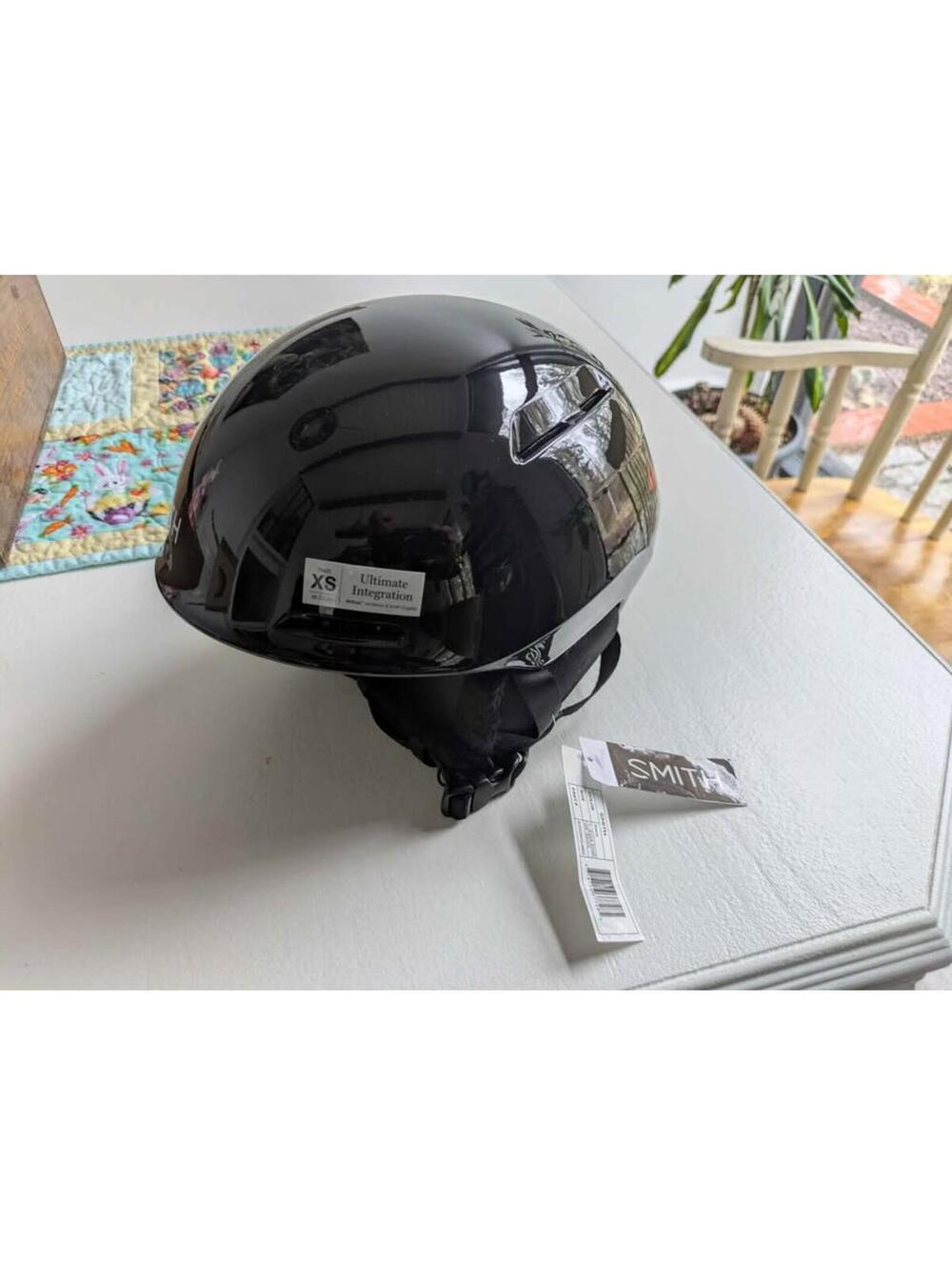 Smith Glide Jr. Youth Ski Snowboard Helmet XS (48-52cm) Black New with tags